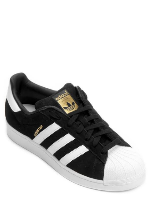 adidas superstar de camurça