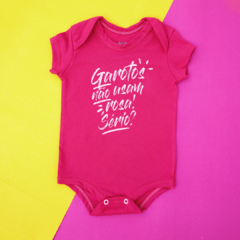 Body para Bebê | Garotos usam rosa
