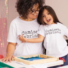 Camiseta Infantil | Camiseta de Brincar na internet