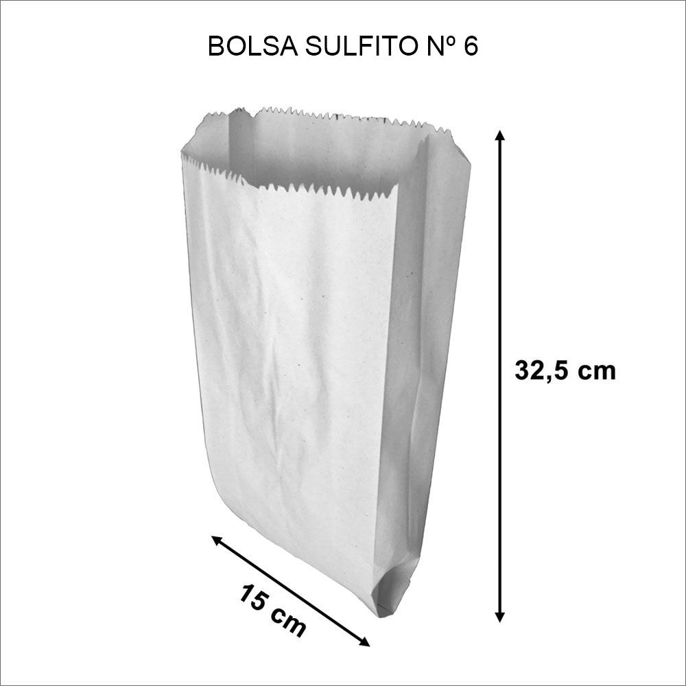 mejilla Coherente cilindro Bolsas de papel sulfito