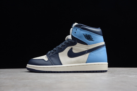 Jordan 1 Retro High Obsidian UNC - 555088-140