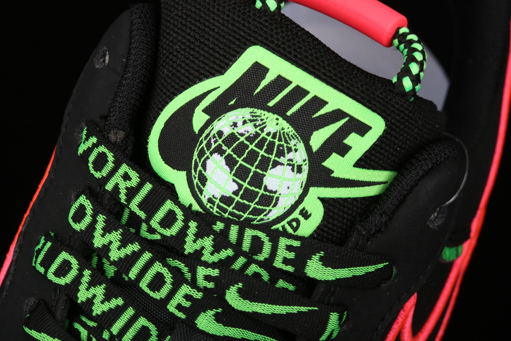  Nike Air Force 1 '07 Premium Worldwide Pack - Black Green Strike 2020