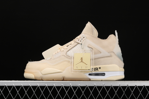 Nike Air Jordan 4 SP 'Sail' x Off-White - Fire Store