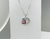 Collar Doble Heart (Cristal Swarovski)
