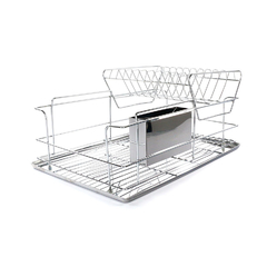 Escurreplatos con semipiso y accesorios - comprar online