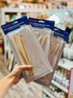 set de estecas de madera x6