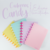 Caderno de Disco Candy Colors A4 ADOX