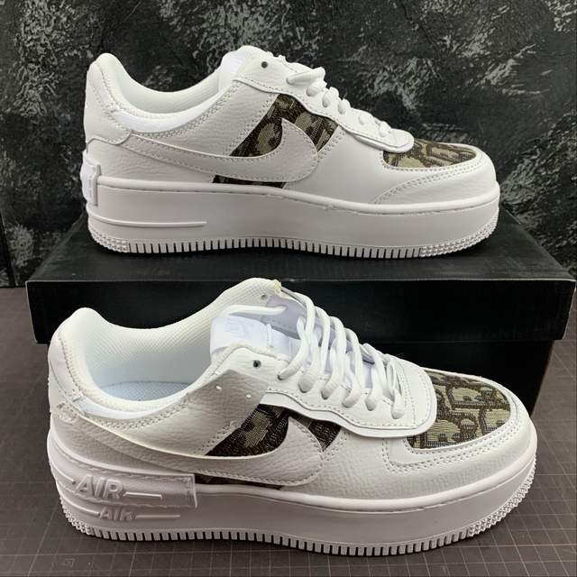 brown air force 1 shadow