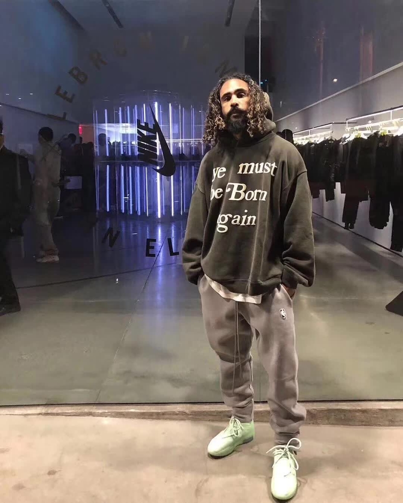 ye must be born again moletom com capuz pharrell