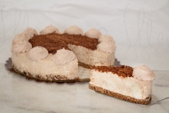 Cheesecake de Chocolate Branco e Ovomaltine