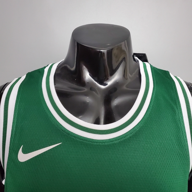 Camisa Regata de Basquete NBA Boston Celtics Tatum #0 Nike - Verde
