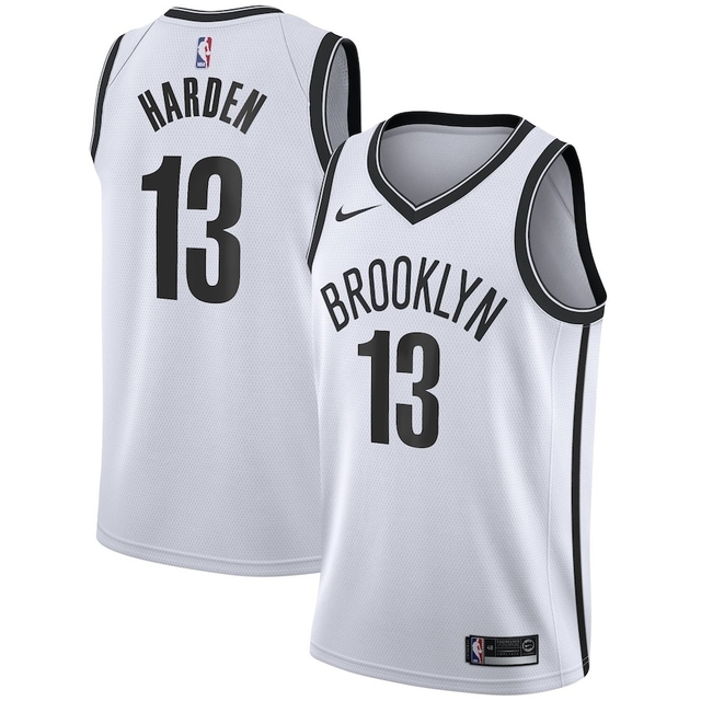 Camisa Regata Nba Brooklyn Nets James Harden #13 Away - Fute Brasil