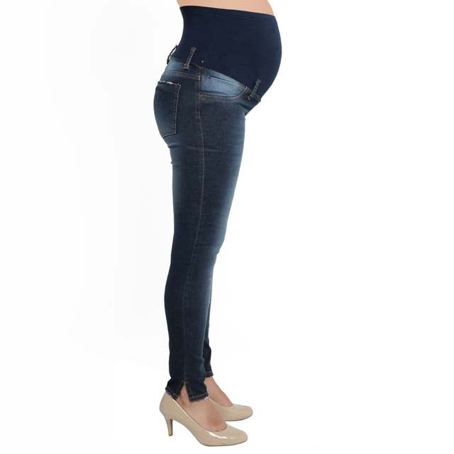 Jeans para embarazada chupín