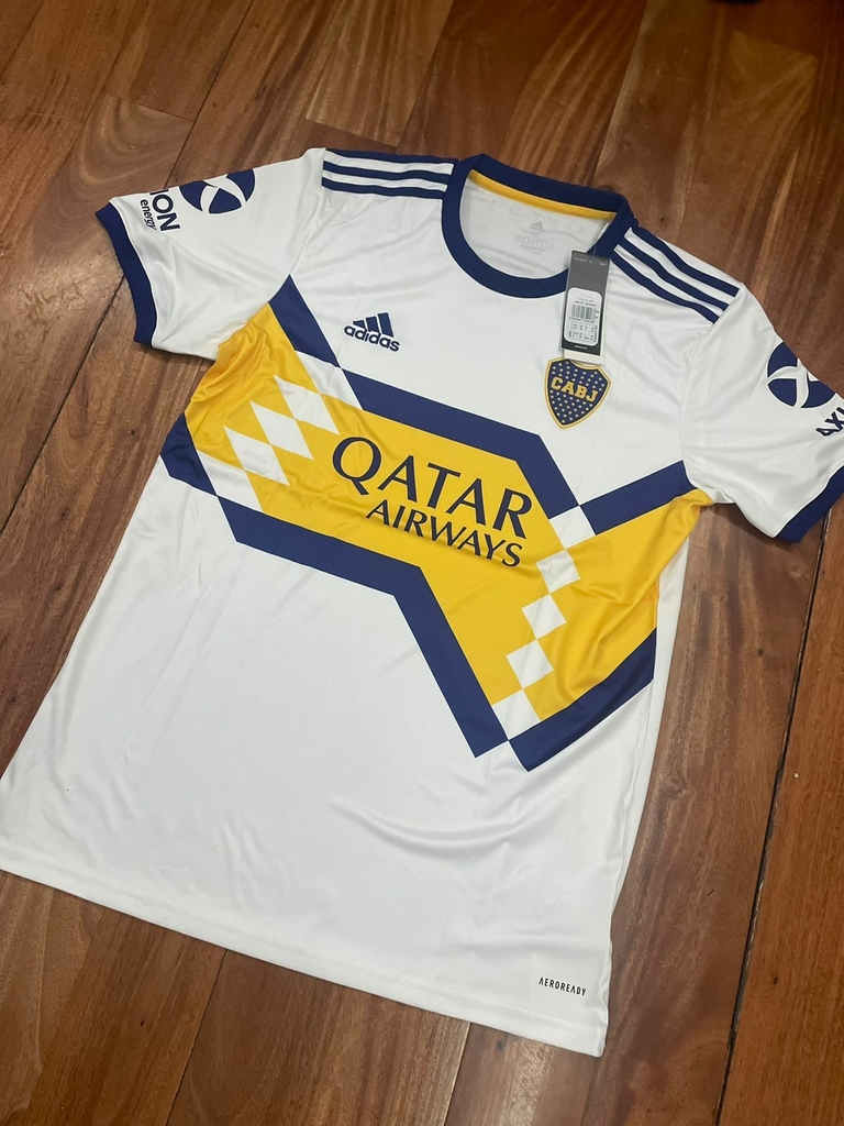 Camiseta Original 2020/2021 Blanca Boca juniors Stadium