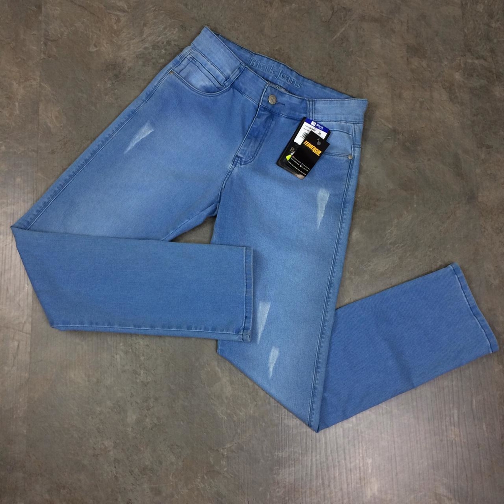 CALÇA JEANS BIVIK AZUL CLARO - Tendencia Street Shop