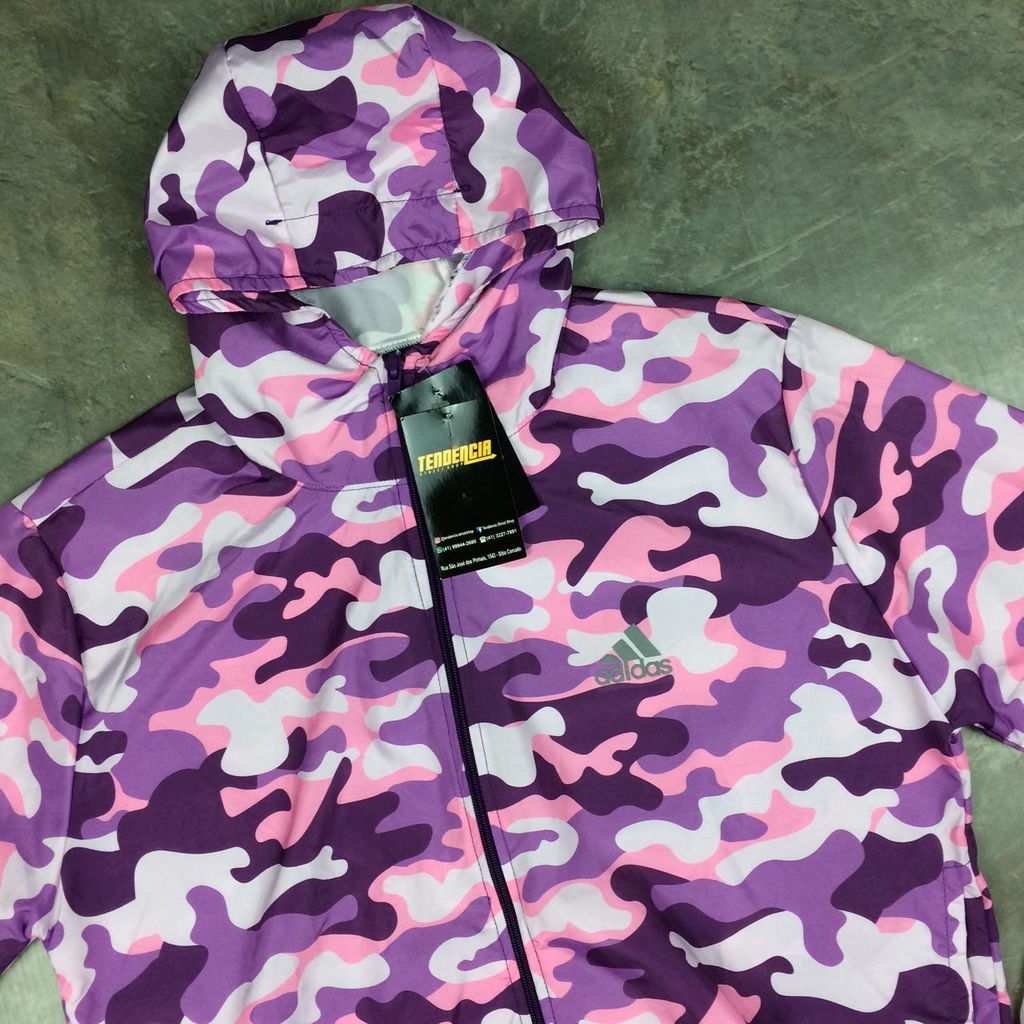 adidas camuflado rosa