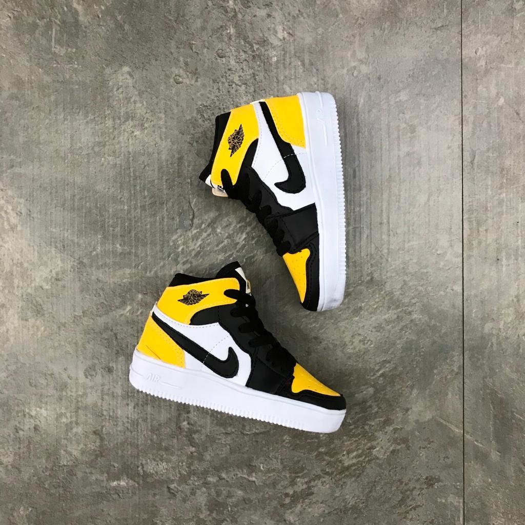 jordan branco e amarelo