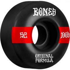 Rodas Bones OG Formula 100 V4 Wide Preta - comprar online