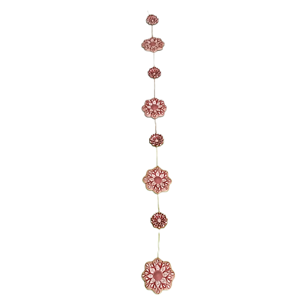 Cordão de flores Afeto Floral adorno de parede em cerâmica de Anísia de  Sousa - Camicado