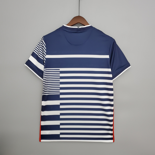 camisa do psg listrada