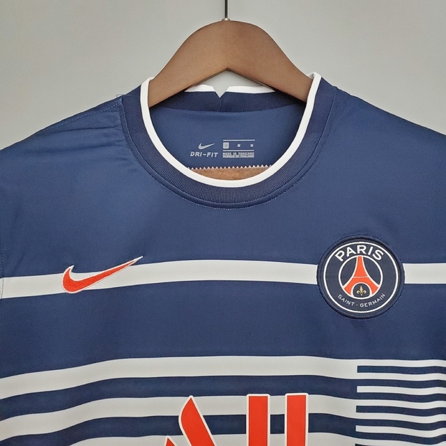 camisa do psg listrada