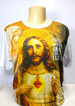 Camisa Unissex -Sagrado Coração de Jesus