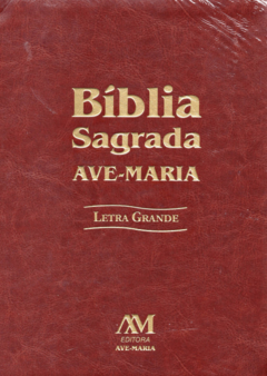 Bíblia Sagrada Letra Grande - Marrom