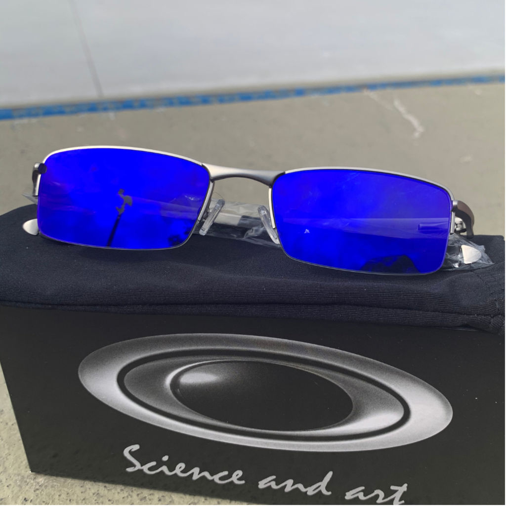 Óculos de Vilão Neon Blue