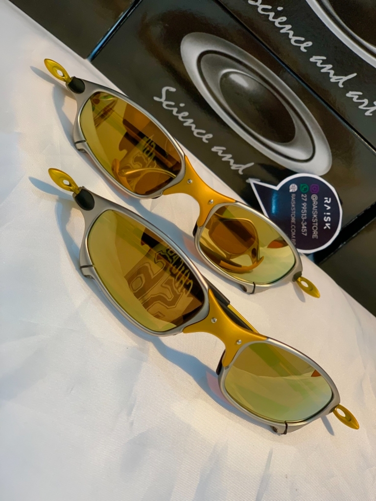 Óculos de Sol Oakley Juliet (Dourado Lente Dourado) DOUB