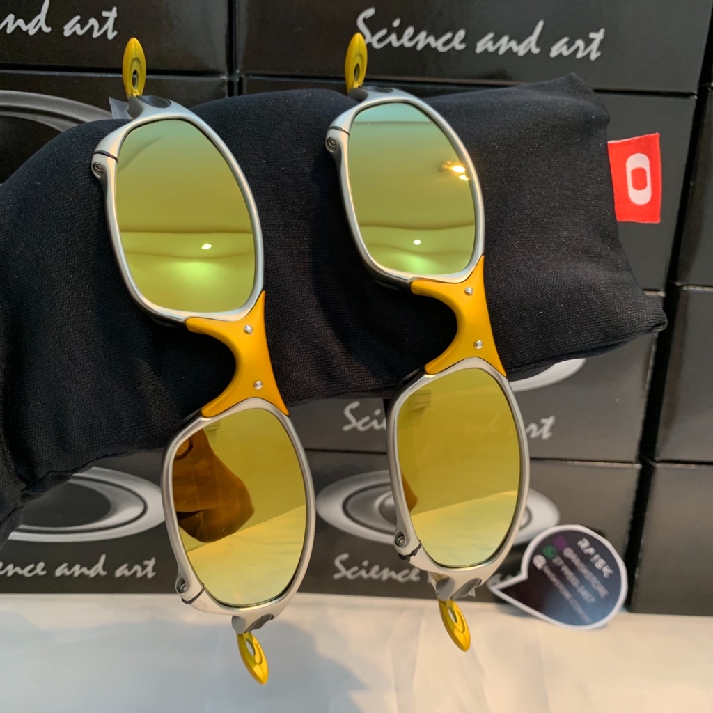 Óculos de sol da Oakley Juliet Lente Dourada