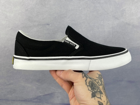 TÊNIS MAD RATS SLIP ON PRETO