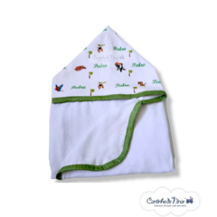 Toalha Infantil e Cobertor Ultra Soft Safari - comprar online