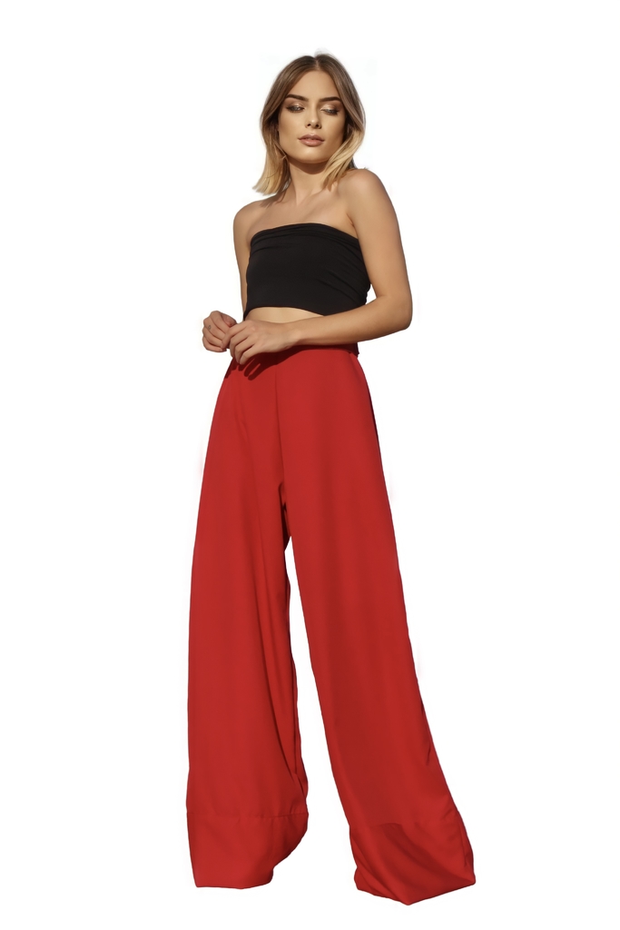 Calça pantalona VERMELHA - Comprar em Sinks