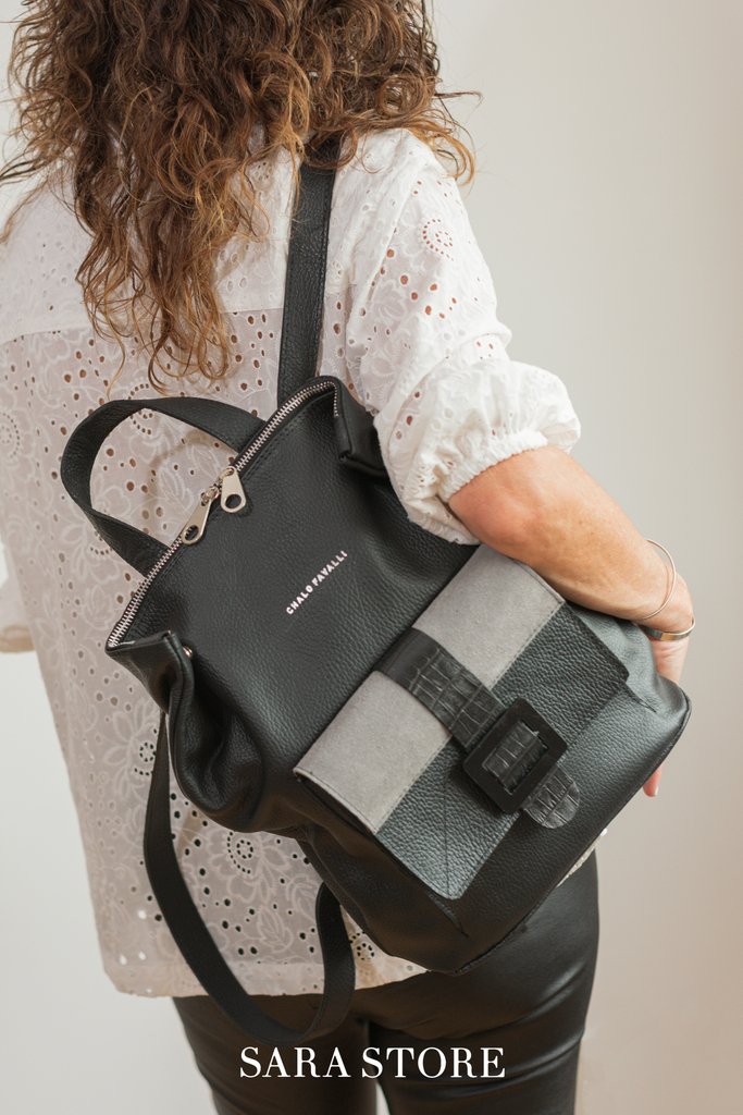 Mochila Isabella negra - Comprar en Sara Store