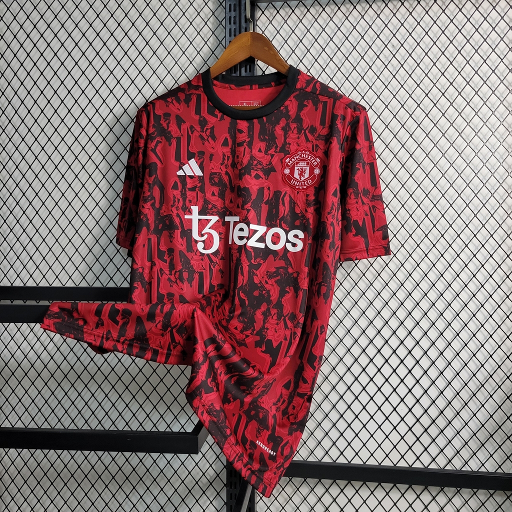 Camisa Pré Jogo do Manchester United 2022/2023