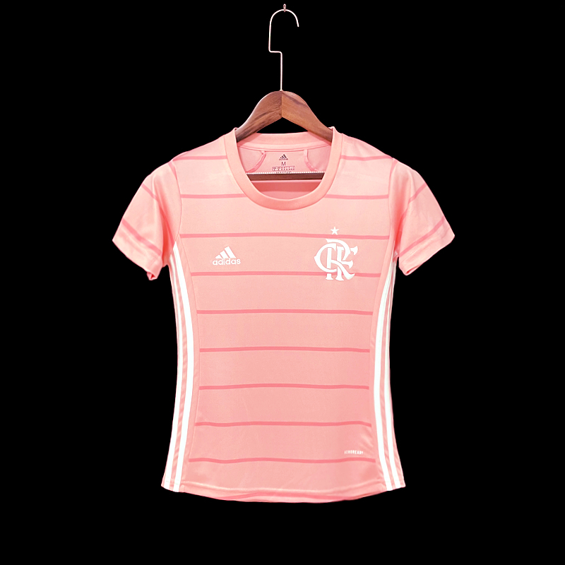 camisa do flamengo feminina rosa 2021