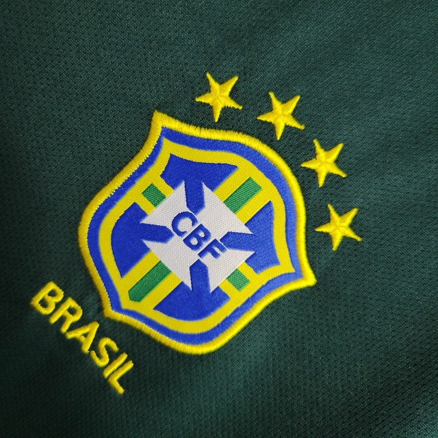 Camisa Retrô Goleiro Brasil 1998 - JCS Roupas