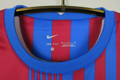 Camisa 1 Barcelona Home 2021/2022 - Adulto Torcedor - Masculina Listrada na internet