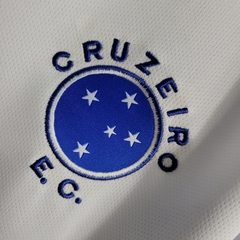Camisa 2 Cruzeiro Away 2022 - Torcedor Adulto - Feminina Branca - loja online