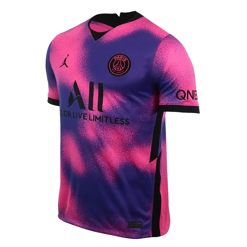 camiseta rosa do psg