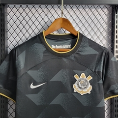 Camisa 2 Corinthians Away 2022 - Torcedor Adulto - Masculino Preto