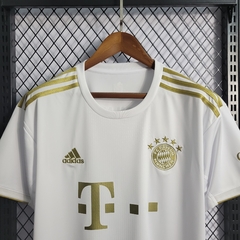 Camisa 2 Bayern de Munique Away 2022 - Torcedor Adulto - Masculino Branca