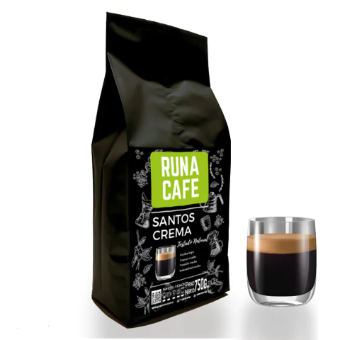 750 gr. De Runa Café Tostado Natural | Brasil Premium Altura | Sin azucar |  En grano o molido, Blend de especialidad
