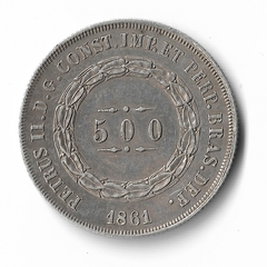 Brasil, 500 Réis - 1861
