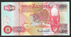 Zâmbia, 50 Kwacha - comprar online