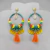Maxi brincos modelo 12 (5 cores) - Rosana Bijoux