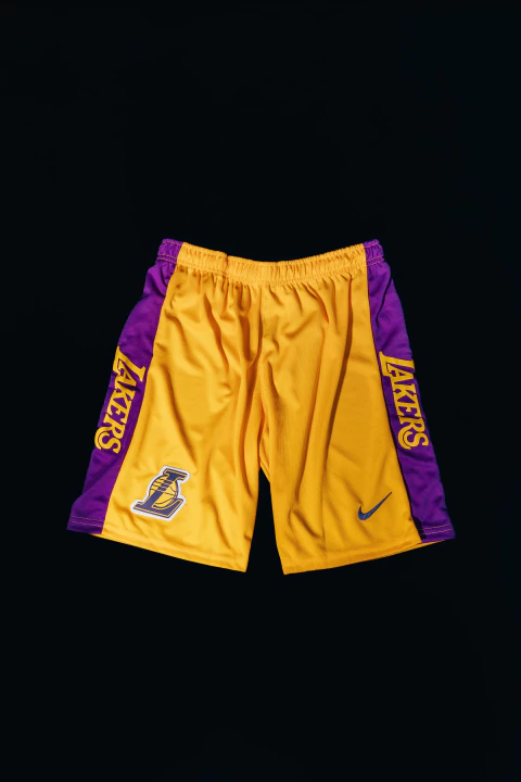 Short Los Angeles Lakers amarillo