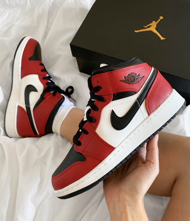Nike Jordan 1 Mid Chicago Toe - Comprar en LaRepo