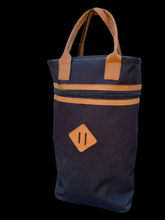 mochila matera de cordura con detalles en ecocuero - matucha tienda matera