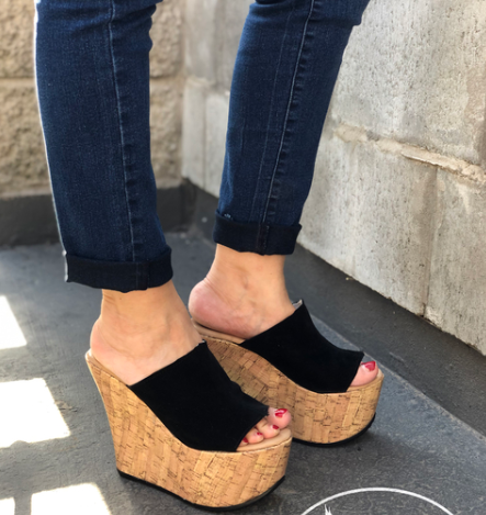 Sandalias Taco Chino Con Pulsera del 35 al 41